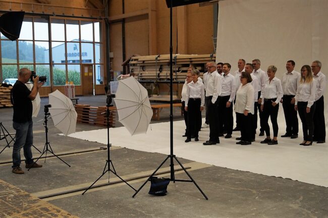 Foto-Shooting OK des Kantonal Musiktag Ruswil 2023