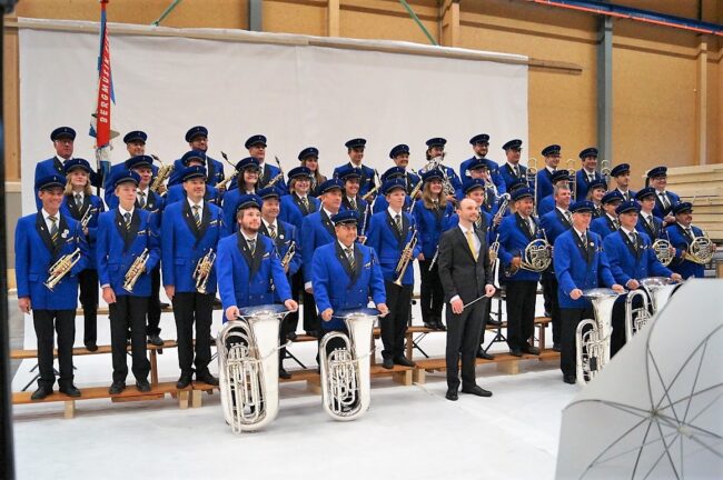 Bergmusik Sigigen am Foto-Shooting