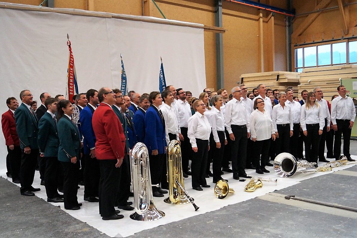 Foto-Shooting für Musiktag Ruswil 2023