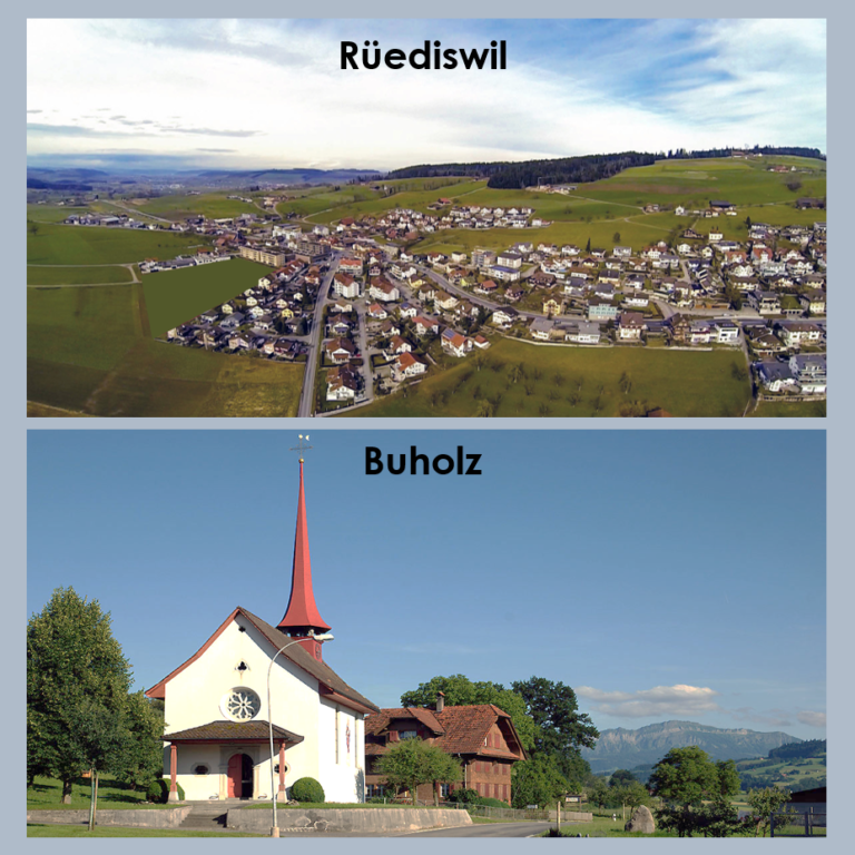 Rüediswil und Buholz sind Ruswiler Ortsteile