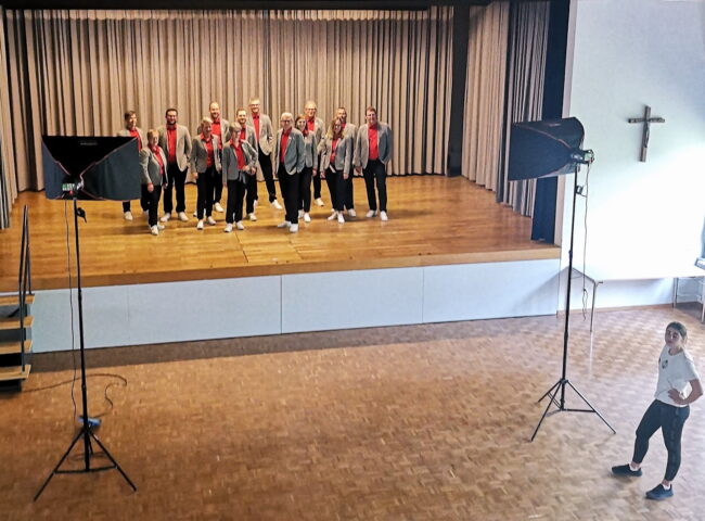 Foto vom Kern-OK am Kennenlerntreffen am Musiktag Ruswil