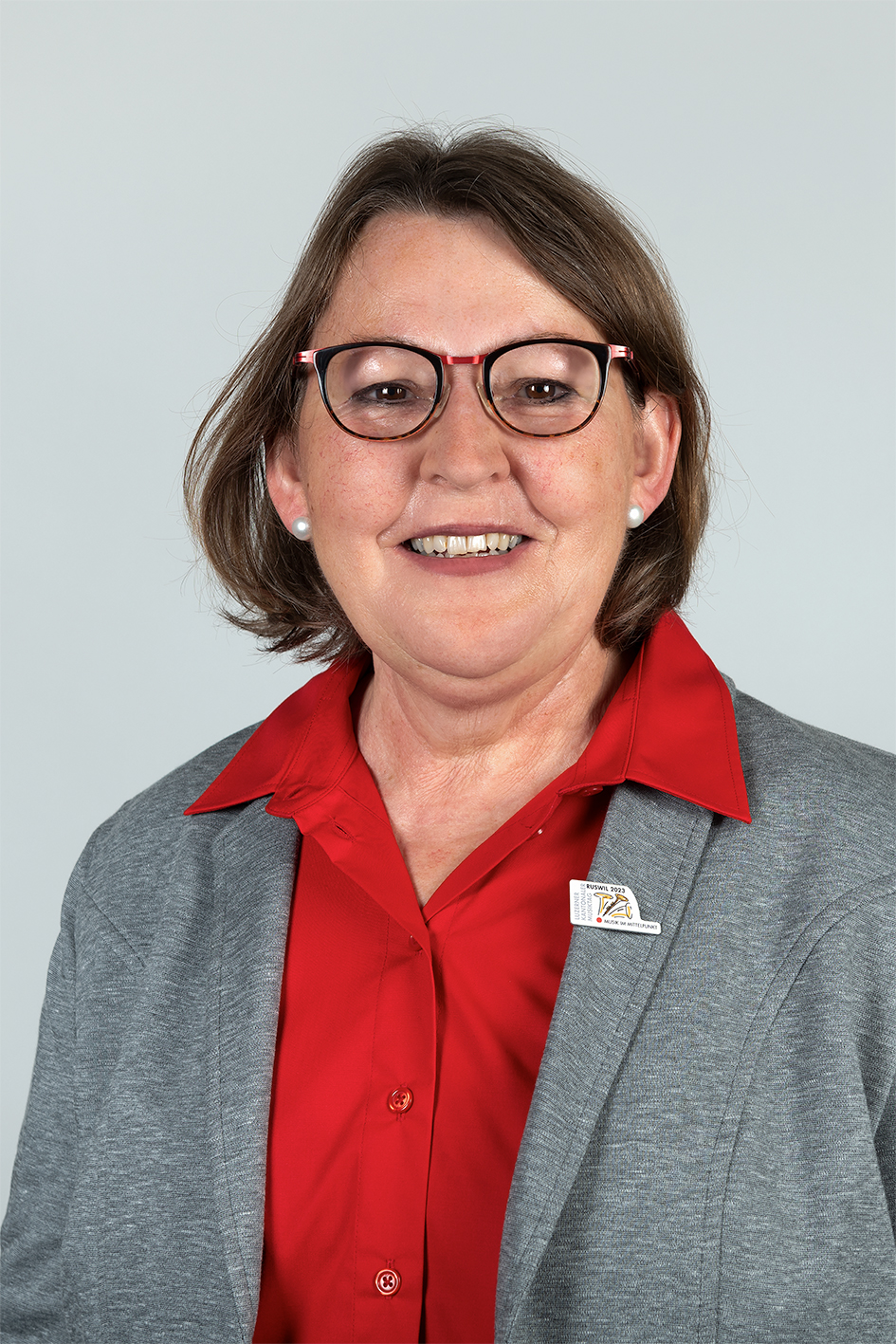 Lotti Stadelmann, Leiterin Ressort Gästempfang & Gemeinde am Musiktag Ruswil