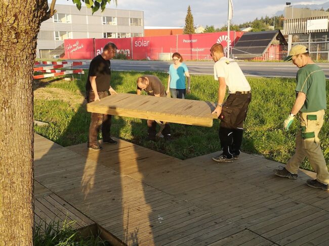 Musikanten:Innen der Feldmusik Wolhusen und der Brassband Werthenstein-Schachen unterstützen uns.