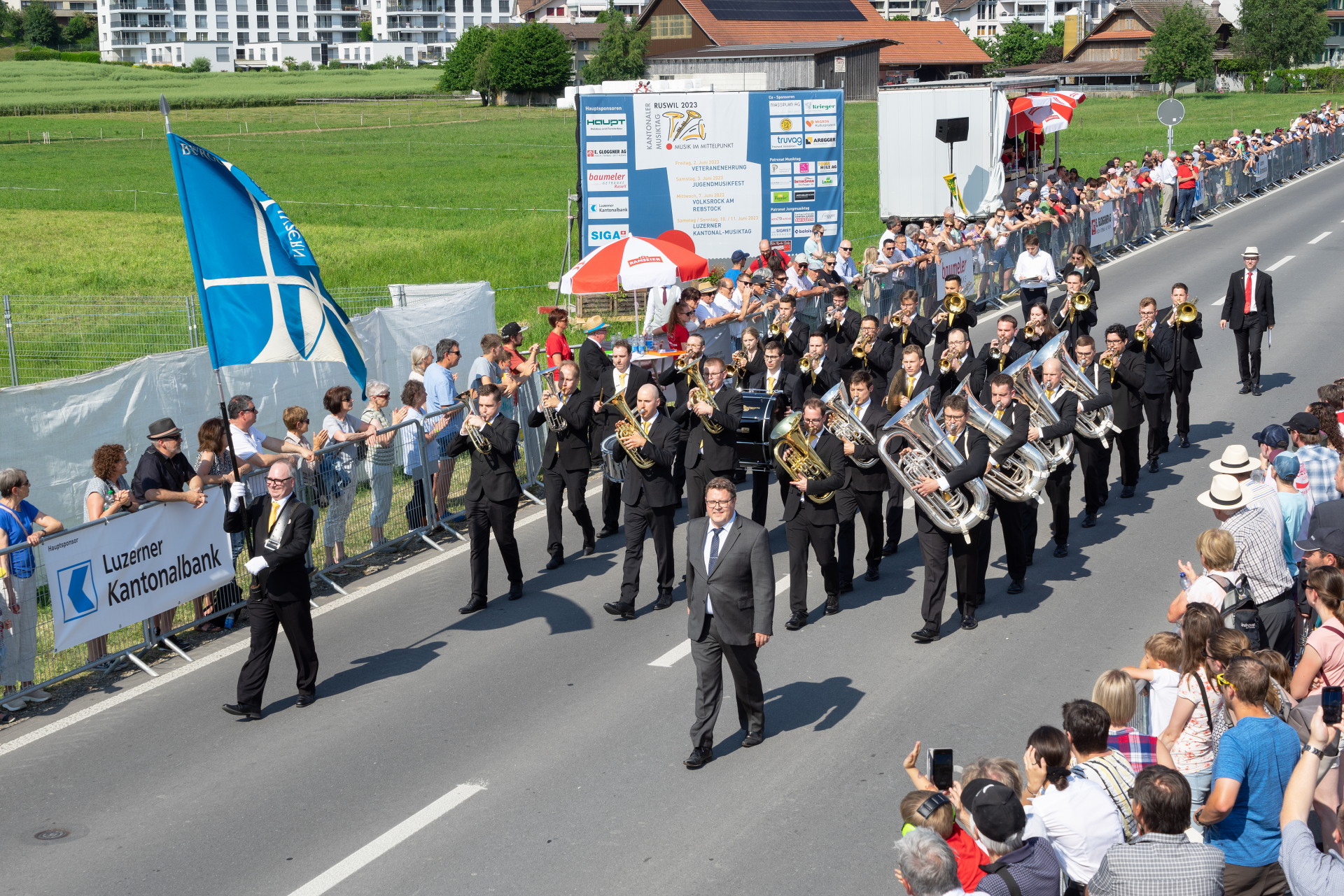 Parademusik Luzerner Kantonal-Musiktag 2023 - Musiktag Ruswil