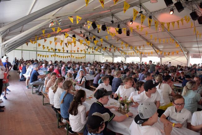 Rangverkündigung Luzerner Jugendmusikfest 2023 - Musiktag Ruswil