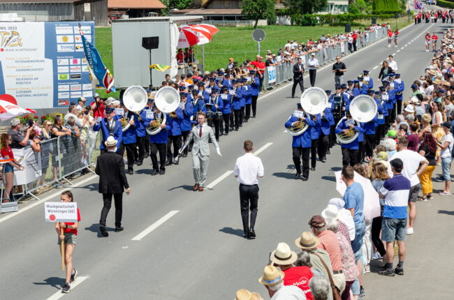 Parademusik Luzerner Kantonal-Musiktag 2023 - Musiktag Ruswil
