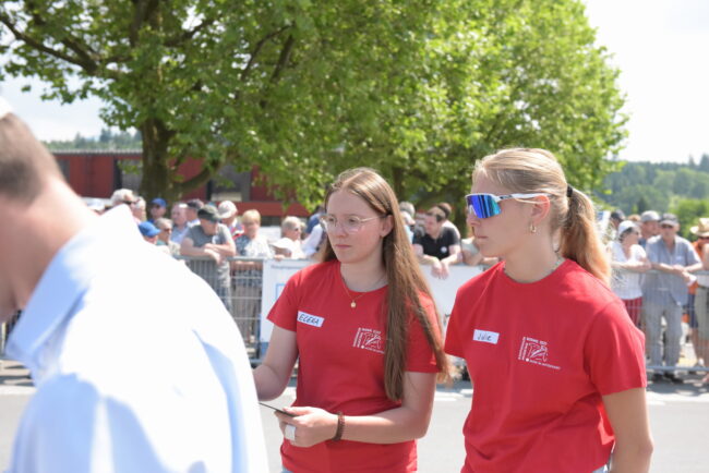 Helferinnen und Helfer am Luzerner Kantonal Musiktag Ruswil