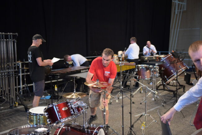 Helferinnen und Helfer am Luzerner Kantonal Musiktag Ruswil