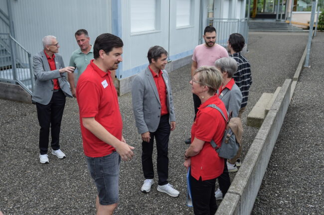 Helferinnen und Helfer am Luzerner Kantonal Musiktag Ruswil