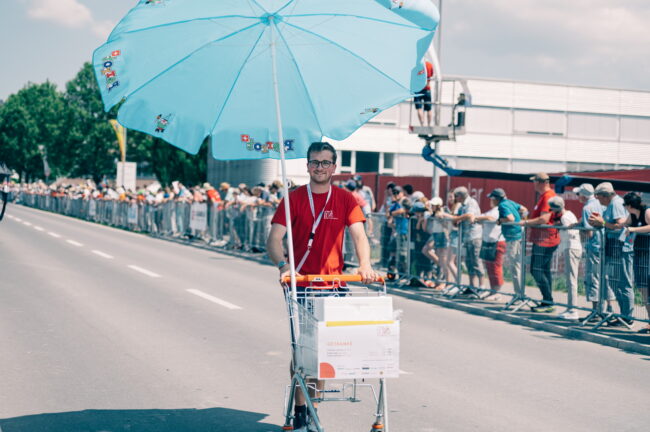 Helferinnen und Helfer am Luzerner Kantonal Musiktag Ruswil