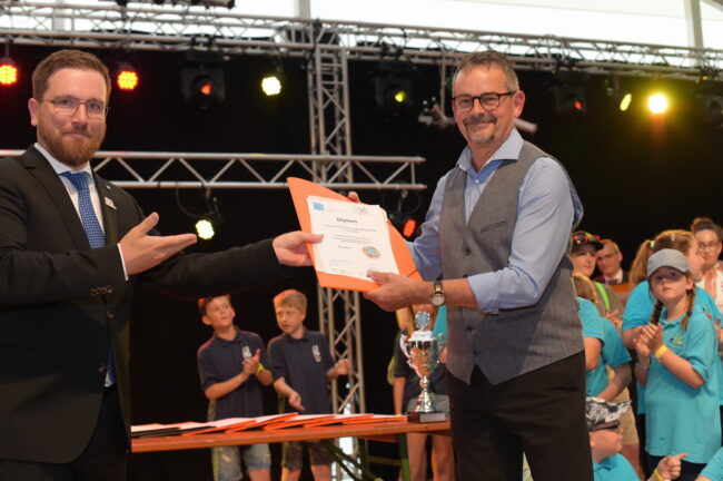 Rangverkündigung Luzerner Jugendmusikfest 2023 - Musiktag Ruswil