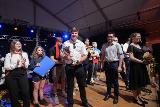 Rangverkündigung Luzerner Jugendmusikfest 2023 - Musiktag Ruswil